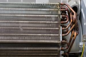 servicing indoor hvac evaporator coil