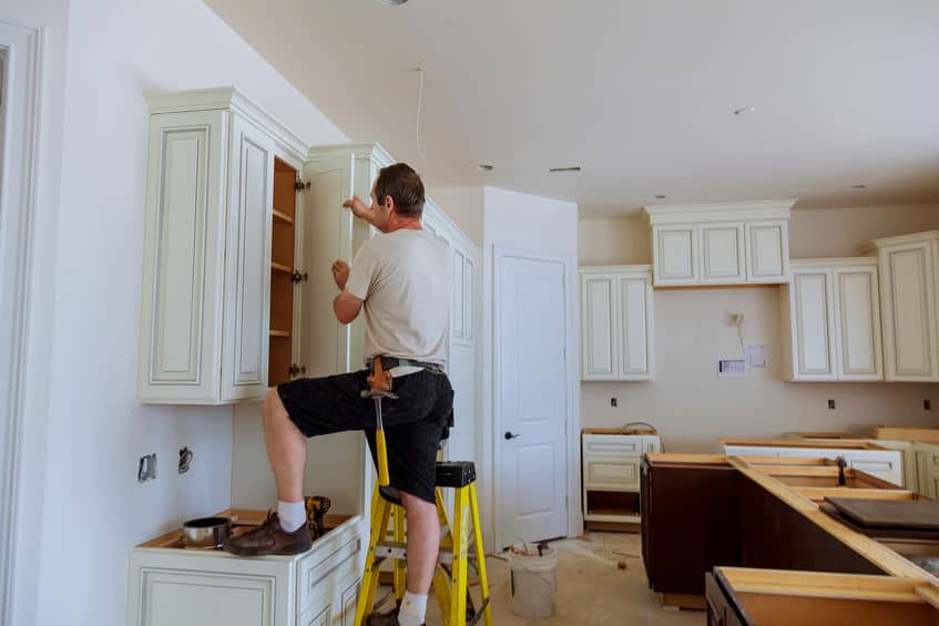 real wood kitchen cabinets