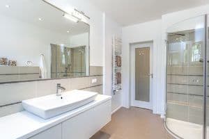 modern bathroom designed by an architect