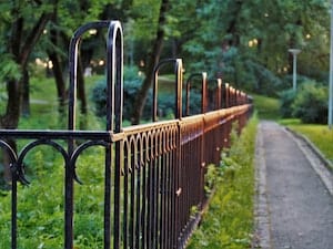 aluminum fence