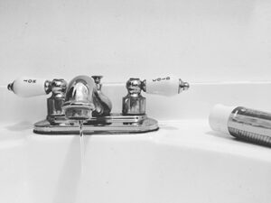 Increase water pressure in bathroom