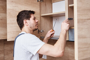 tips for mounting cabinets to kitchen walls