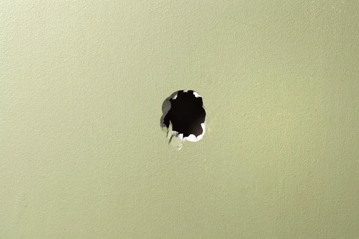 Repair hole in wall