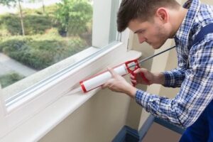 sealing window to Keep Your House Free of Pests