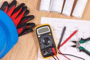 Electrical drawings and multimeter to Check the Electrical Wiring In Your Home