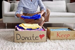 donate and getting rid of clutter guide to junk removal for home