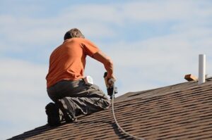 roofer Preparing Roof For Tornado Season