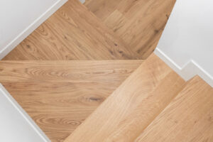wooden stairs and benefits of Slip-Resistant Treads for stairs