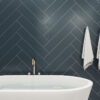 How to Enhance the Space of Small Bathrooms By Using Chevron Tiles